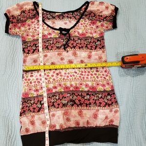 Floral Pink tunic from Argentina